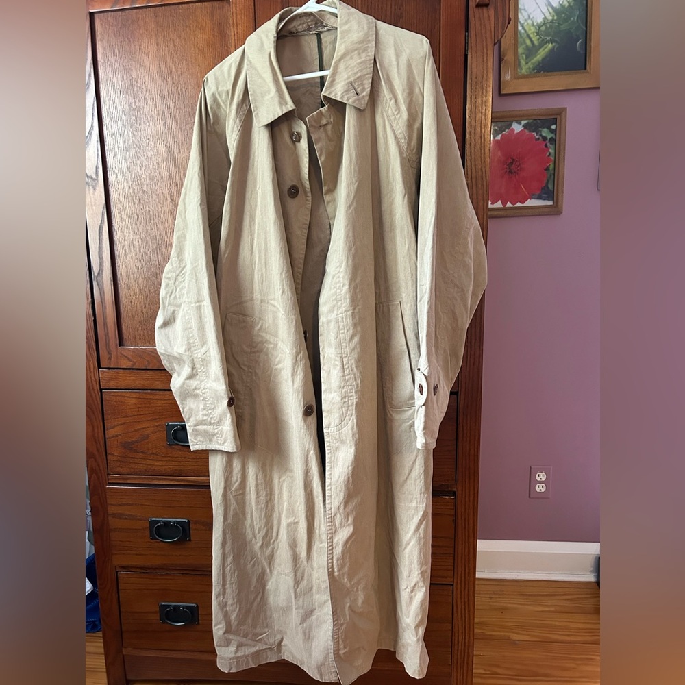 London Fog Rain coat Trench coat